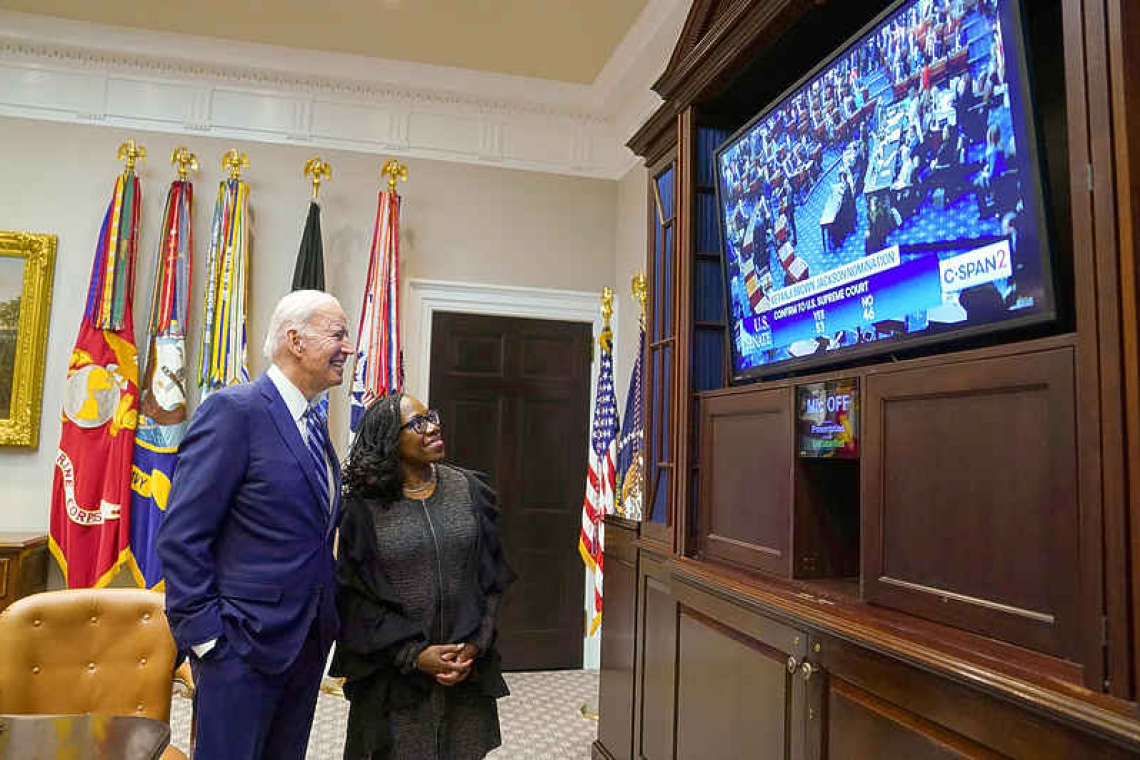 Senate confirms Jackson as first Black woman on US Supreme Court