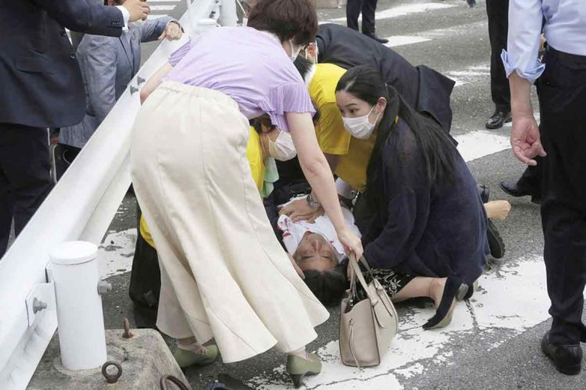 Japan ex-PM Shinzo Abe dies after being shot while making a speech