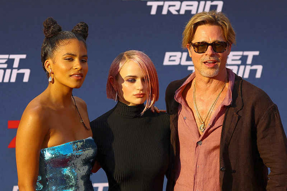 Brad Pitt battles assassins in action thriller 'Bullet Train'