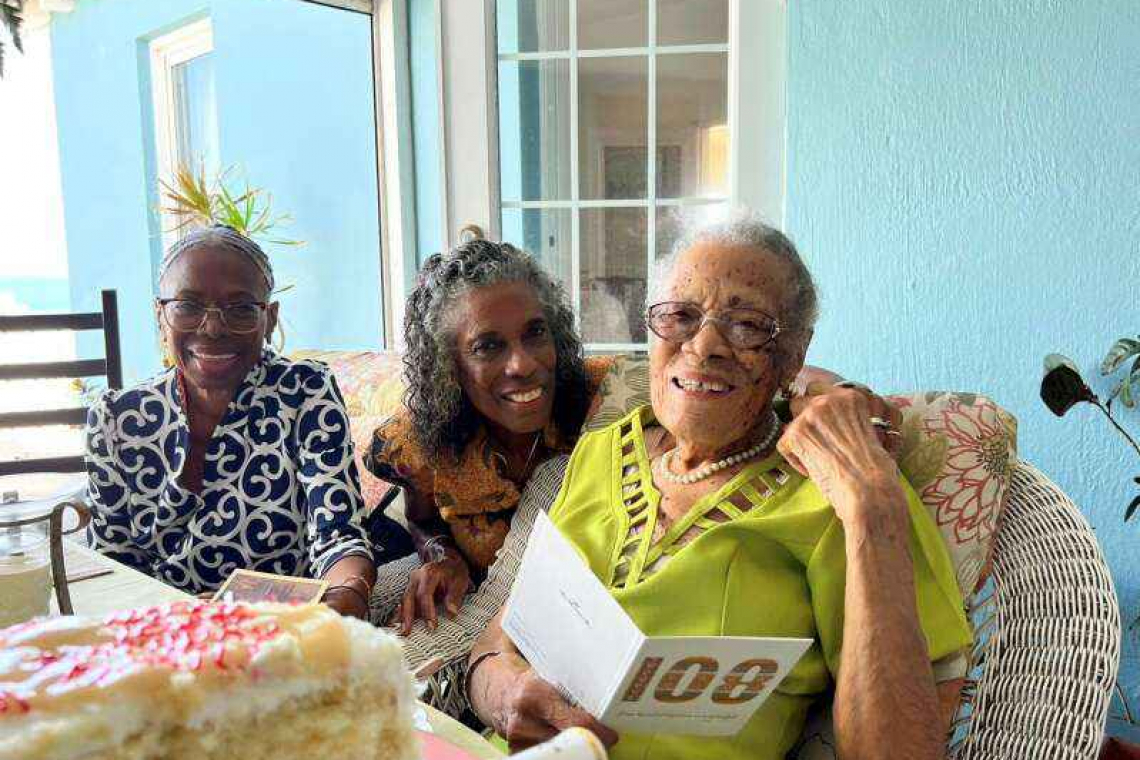 At 108, Myrtle Edness says key to long life is ‘swim and exercise’