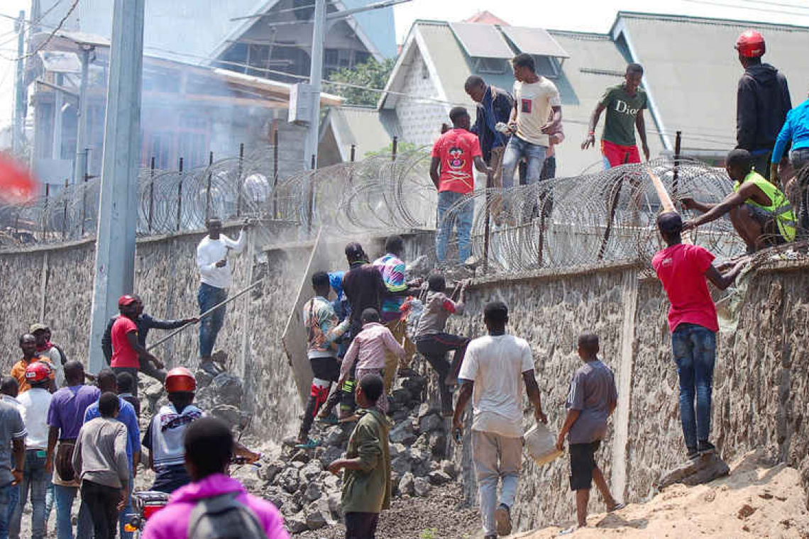 At least 15 killed as anti-UN protests flare in east Congo