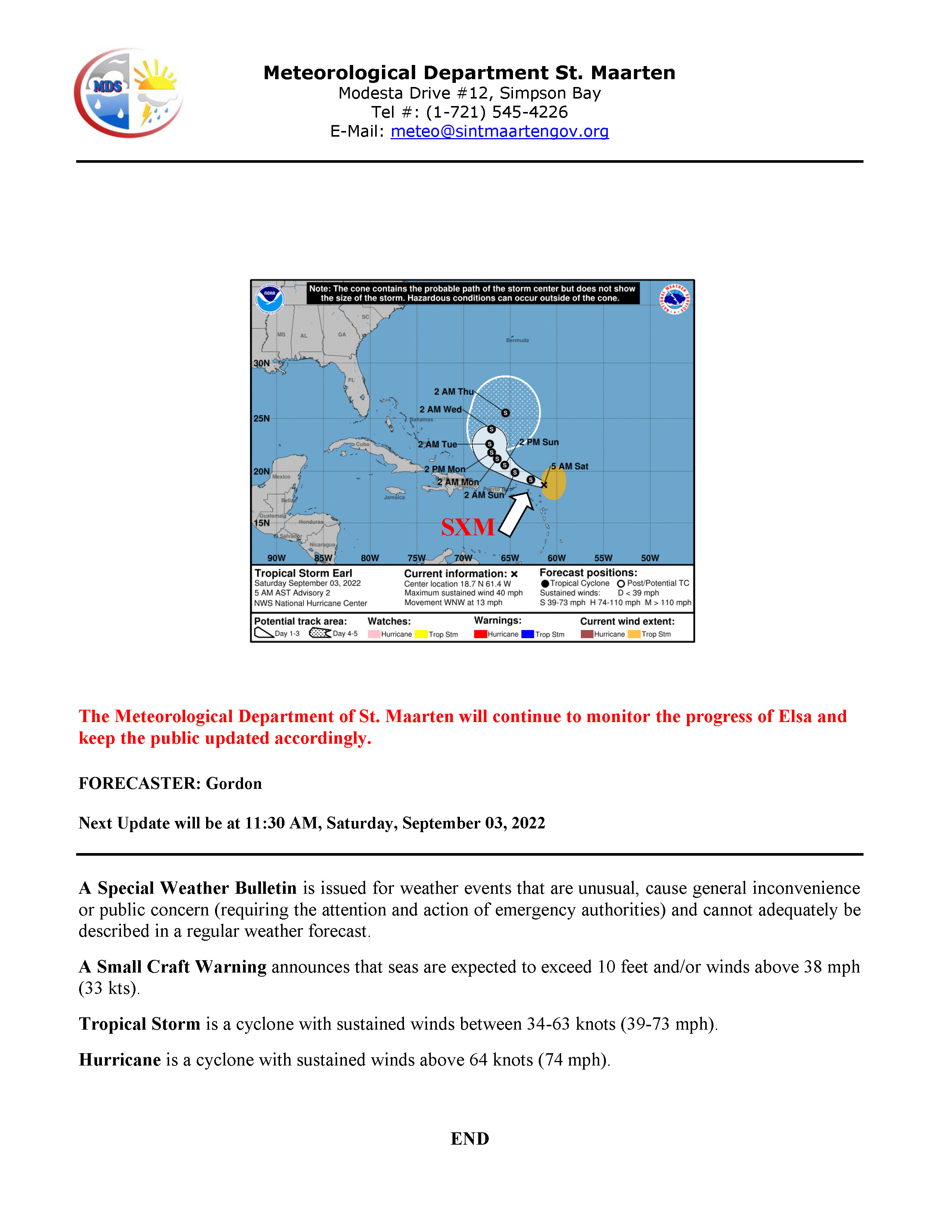 Special Weather Bulletin 1 Sept 03 2022 002 Page 2