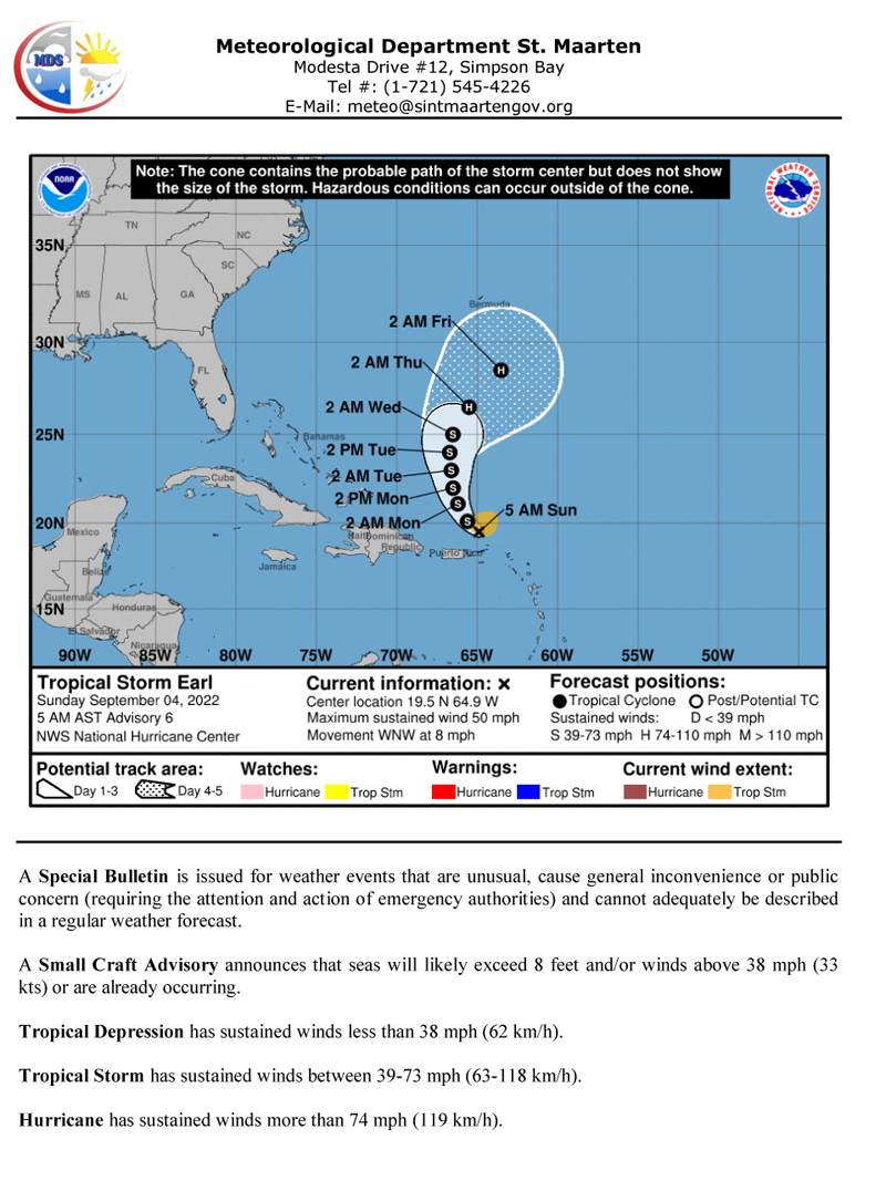 Earl 2022 Special bulletin 5 2