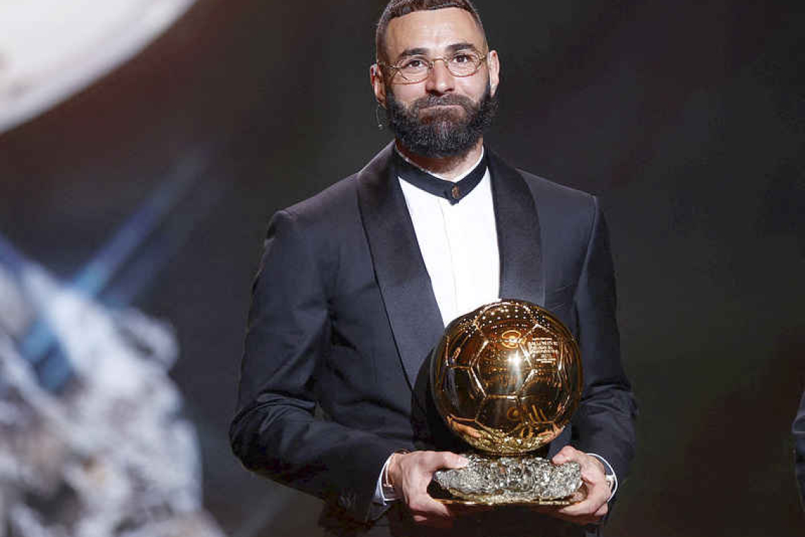 Benzema, Putellas win Ballon d'Or awards for best players in the world