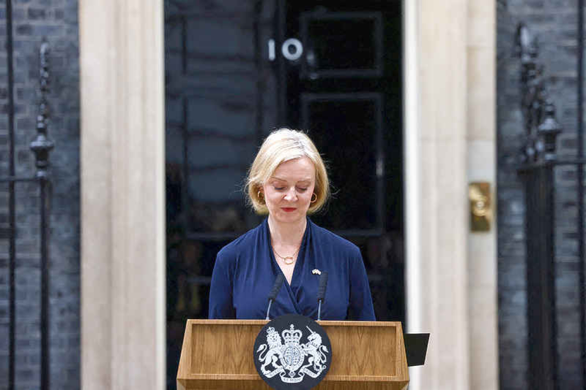 Liz Truss quits after six chaotic weeks as British prime minister