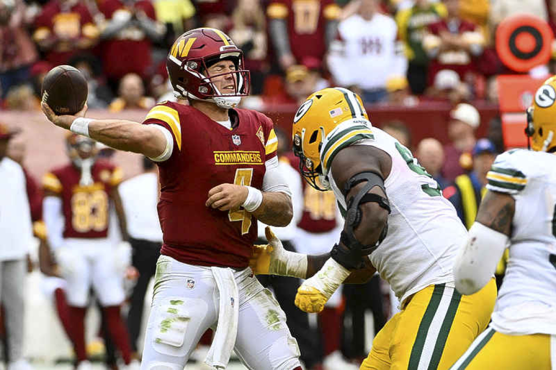 Packers lose third straight game, fall to Taylor Heinicke, Commanders