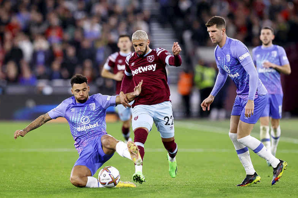    West Ham beat Bournemouth 2-0 amid VAR controversy