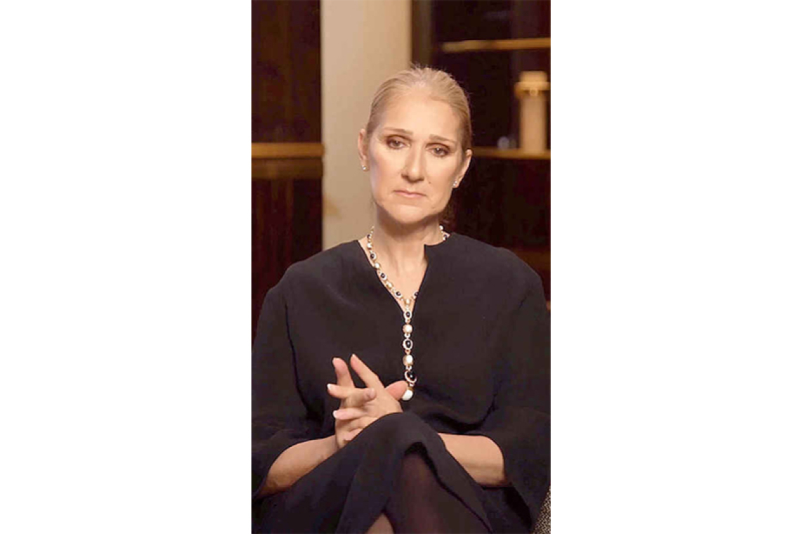    Celine Dion reveals she has rare neurological disorder