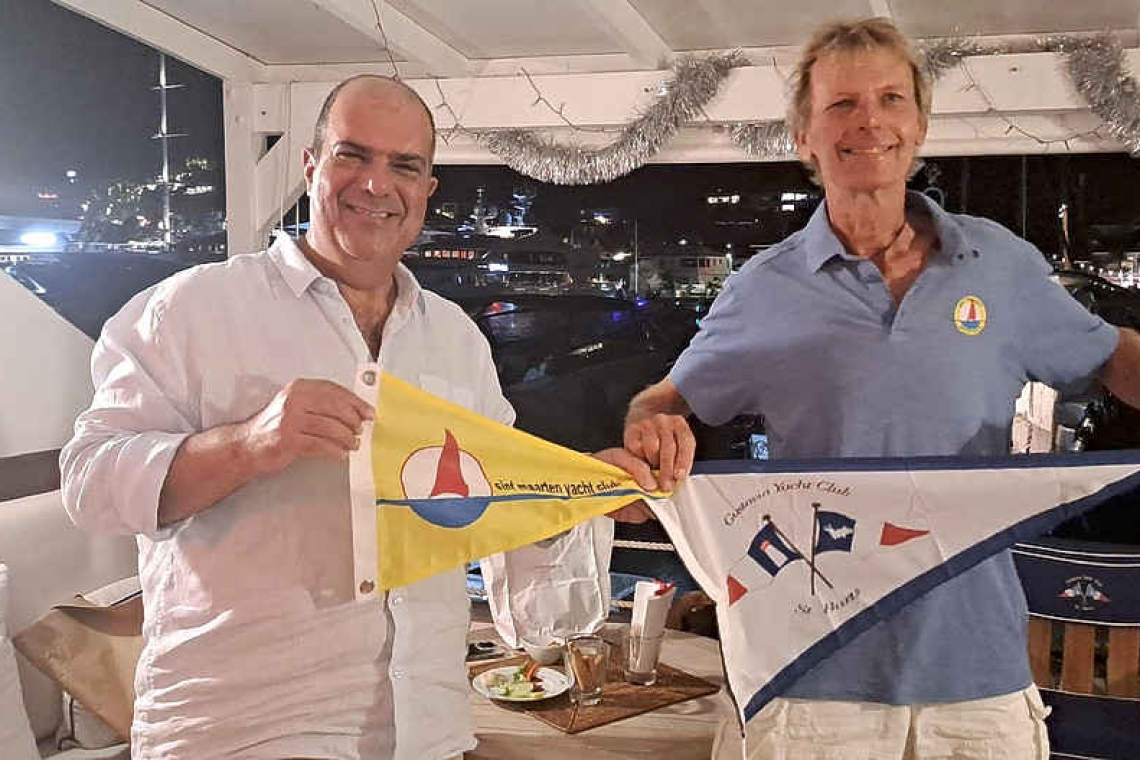       Gustavia Yacht Club makes donation to SMYC’s Youth Sailing Programme