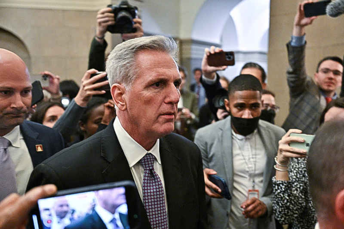 McCarthy fails for second day to win US House speaker vote