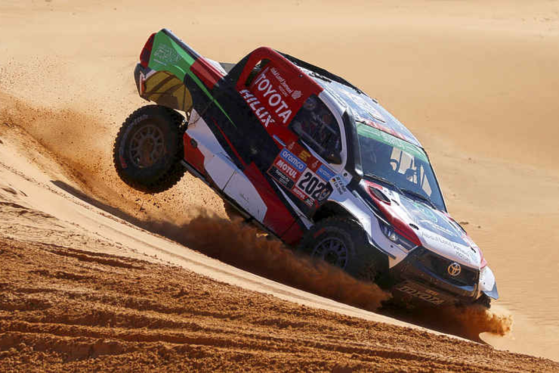    Fired up Al-Attiyah wins Dakar fifth stage