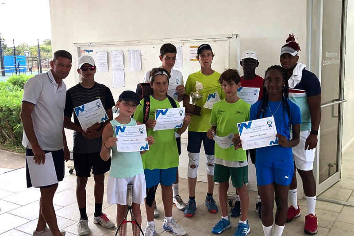 Marigot Tennis Club Wins Round One of the Friendly Islands Tennis Unification Cup