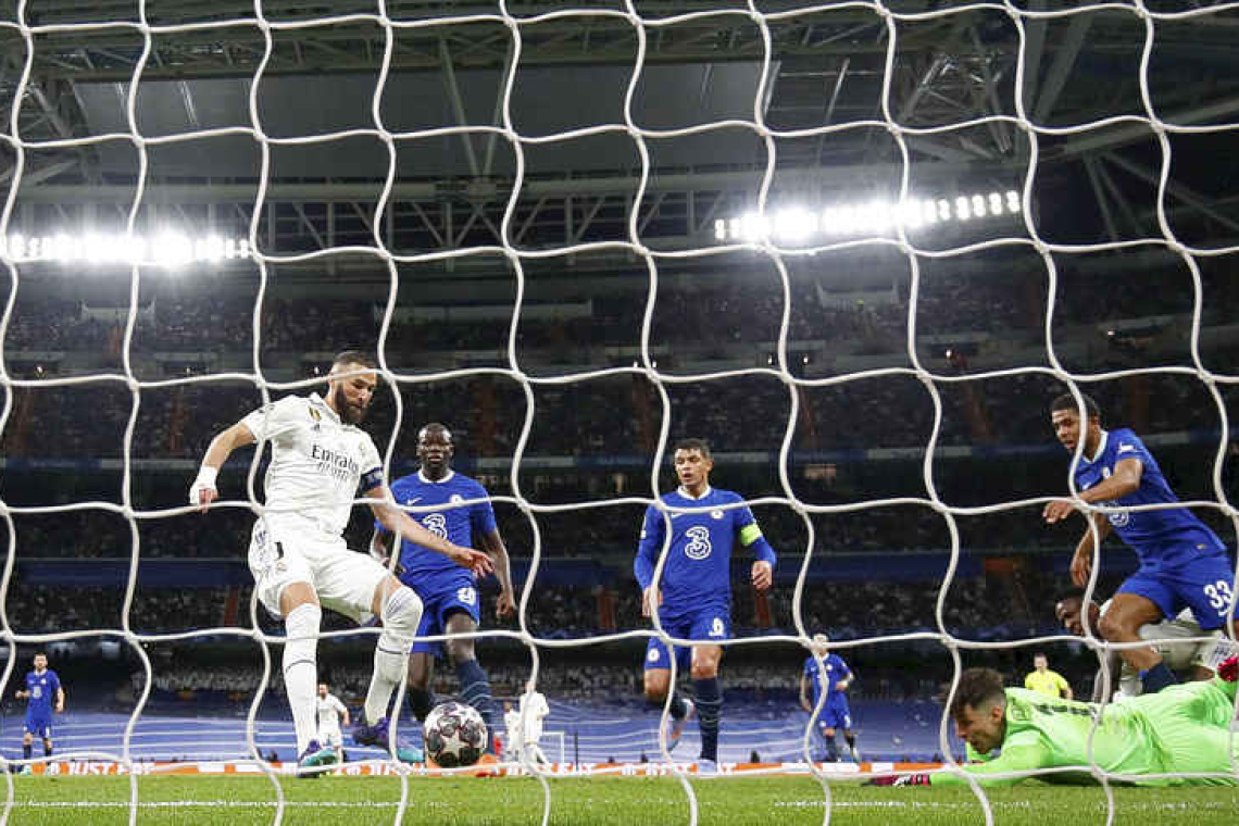 Benzema strikes again as Real Madrid beat Chelsea 