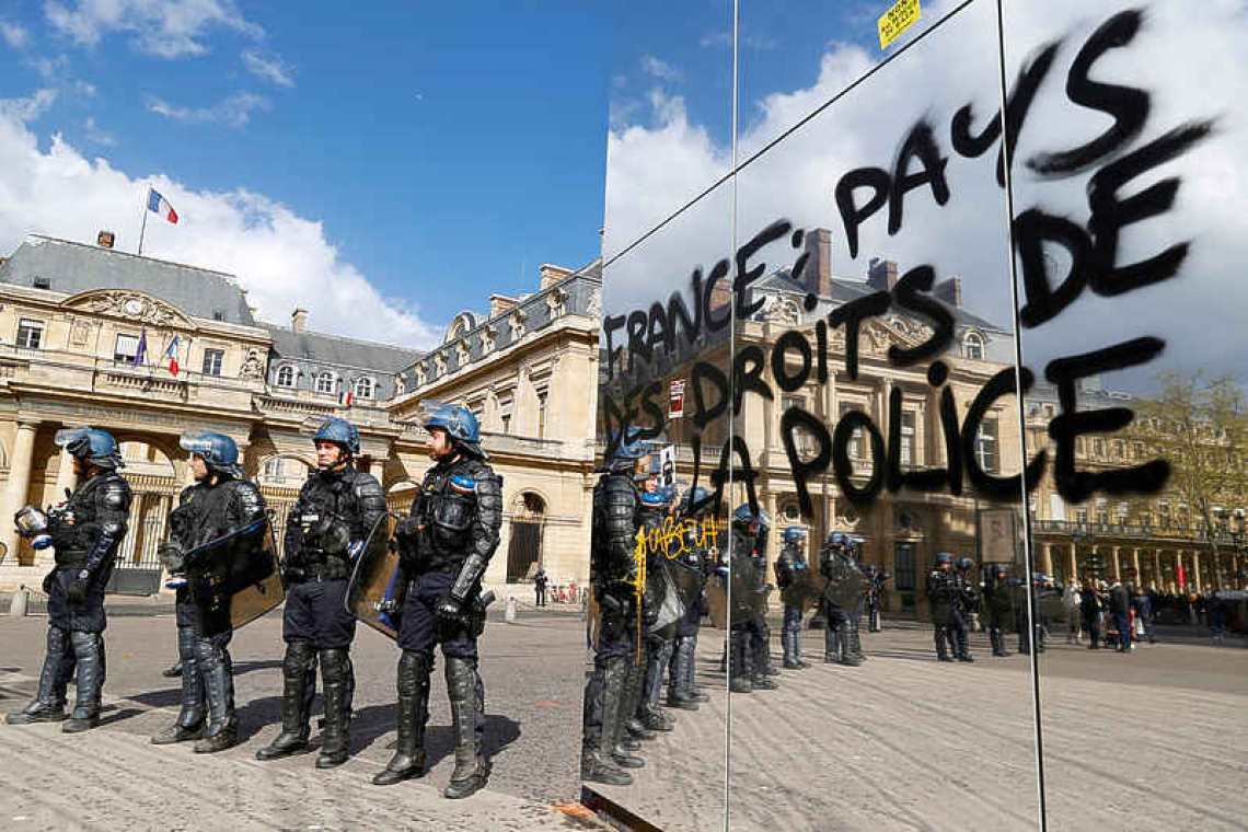 French unions rally supporters to the streets ahead of pension ruling 