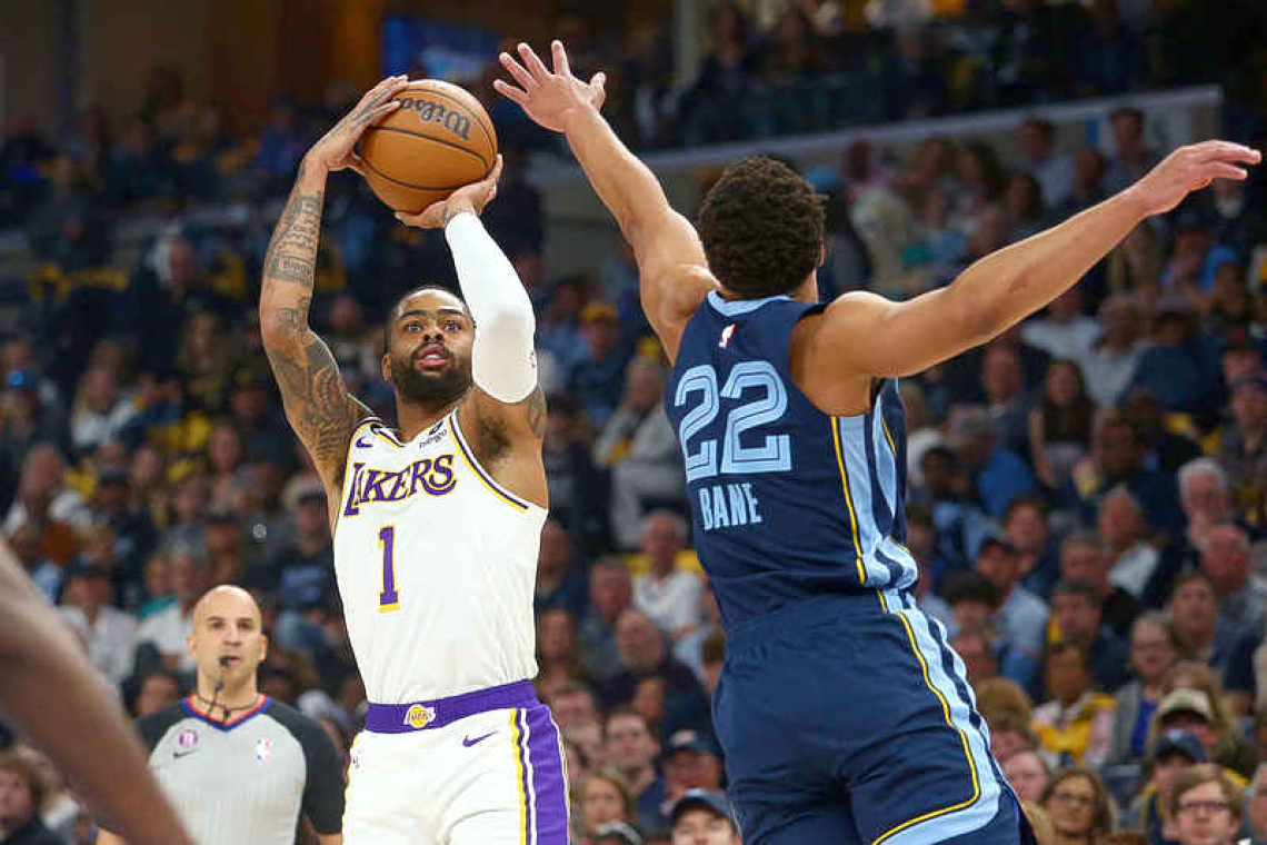 Lakers push past Grizzlies in Game 1 after Ja Morant's exit 