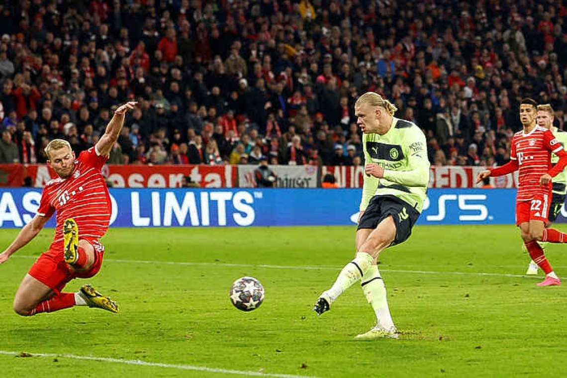 Manchester City ease into Champions League semis with 1-1 draw at Bayern