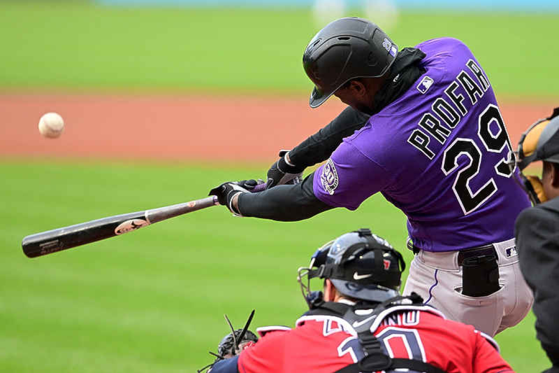 Jurickson Profar, Rockies cruise past Guardians