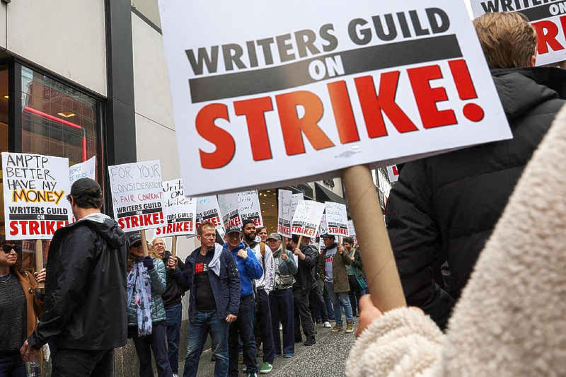 'No writers. No TV': Hollywood scribes strike to get higher pay 