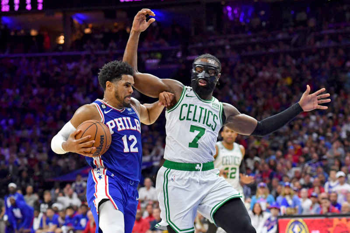 James Harden rescues 76ers in OT thriller to even series vs. Celtics