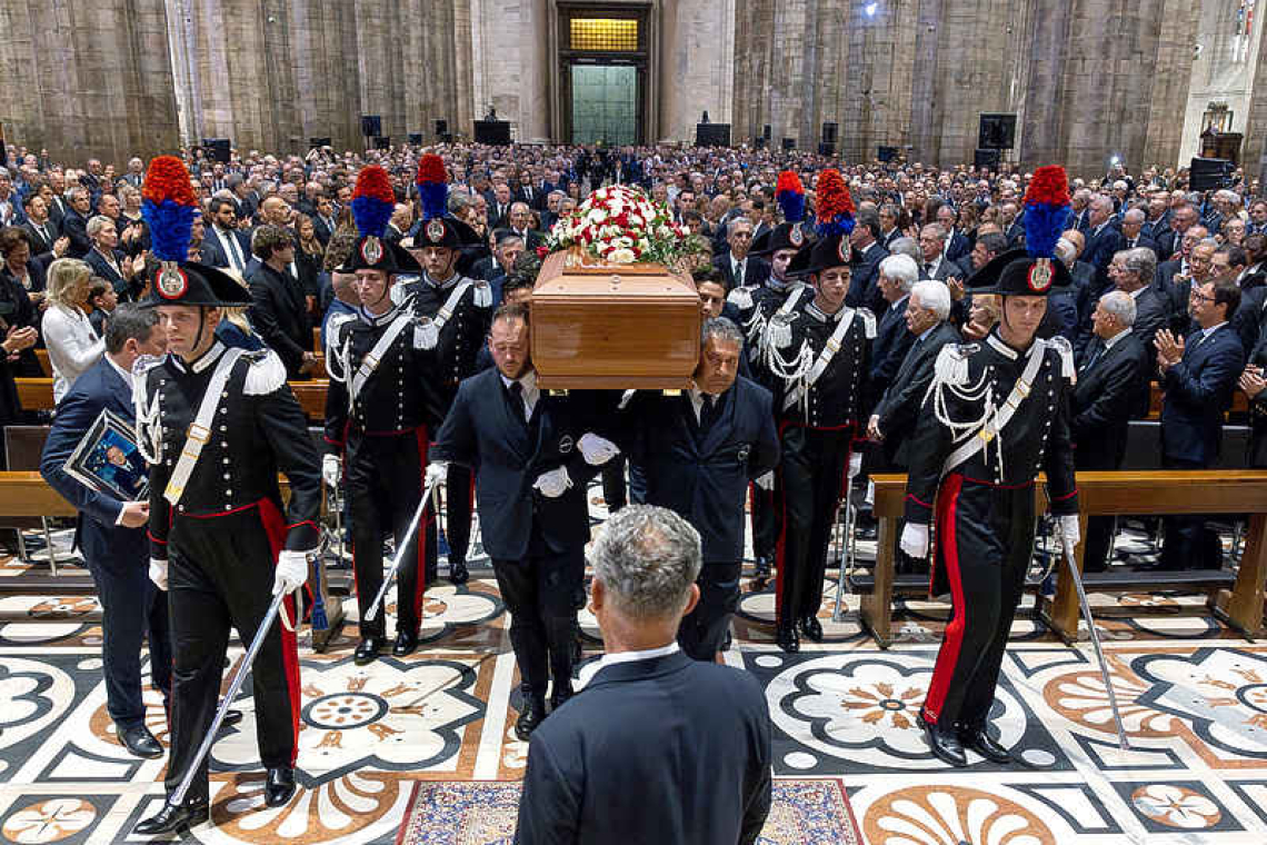 Silvio Berlusconi divides Italy even at his funeral