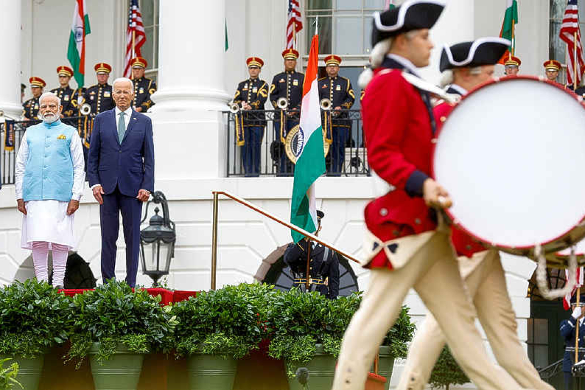 Biden, Modi hail new era for US-India ties and tout deals