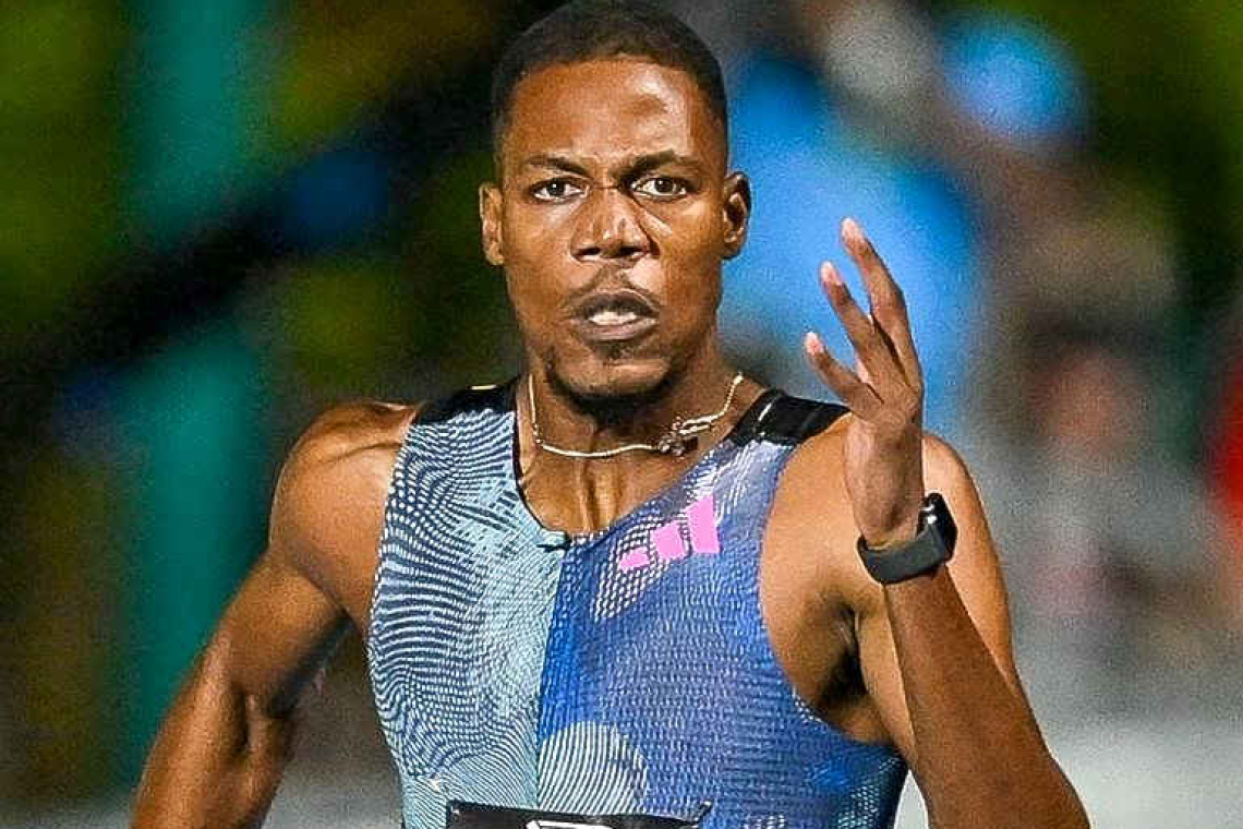 Anguillian athlete Zharnel Hughes Zharnel Hughes breaks British Men’s 100m record 