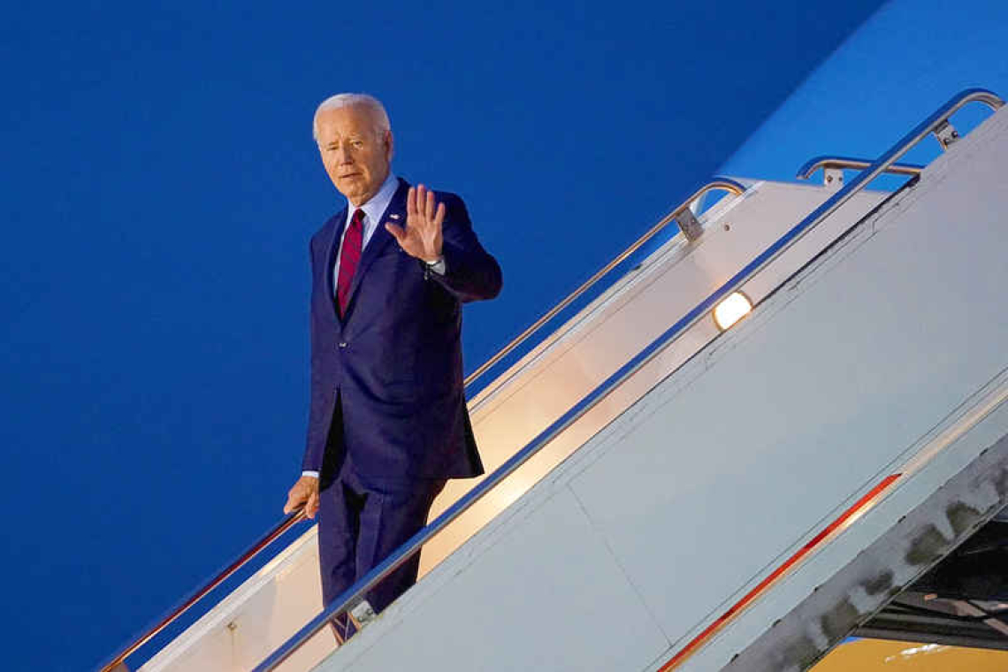 Biden begins three-nation tour with stop in London 