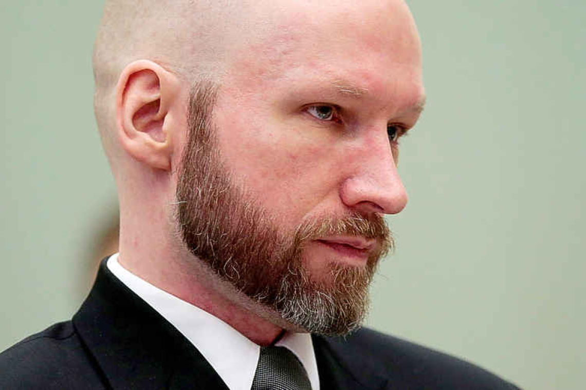 Norwegian mass killer Breivik sues the state for "extreme" isolation 