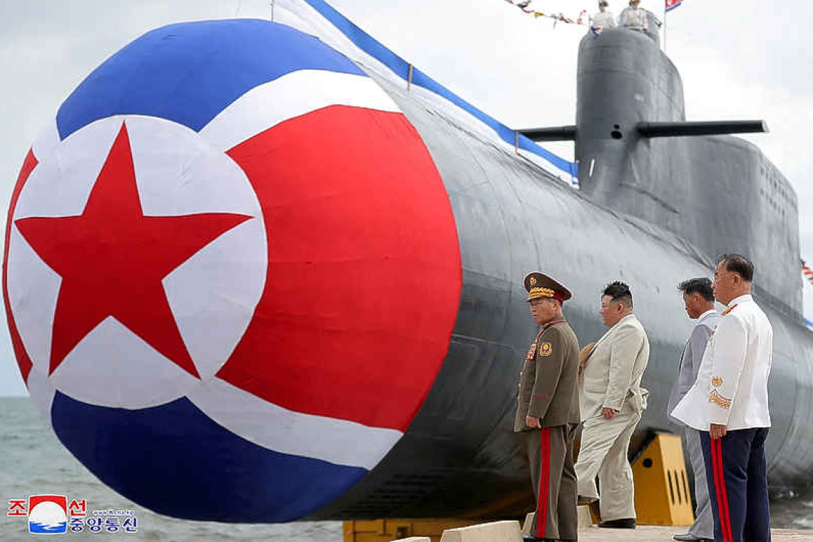 North Korea launches new tactical nuclear attack submarine 