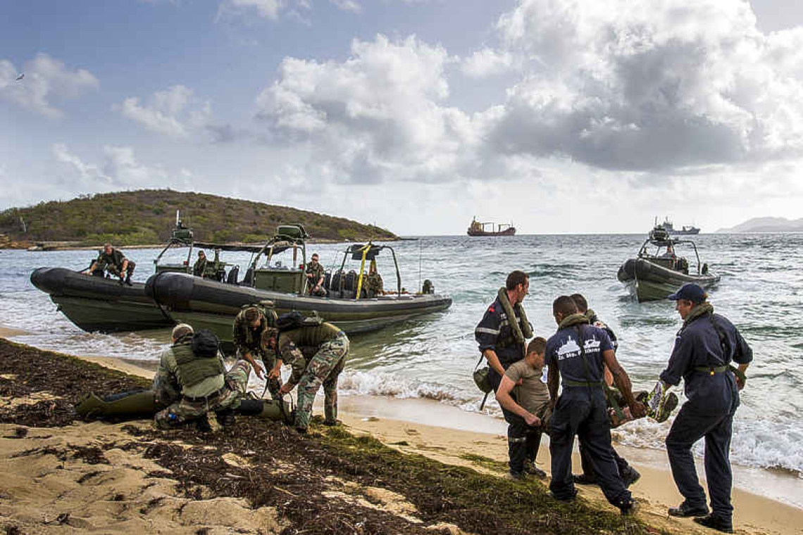 Military fully present on Windward  Islands for Hurricane Relief Exercise