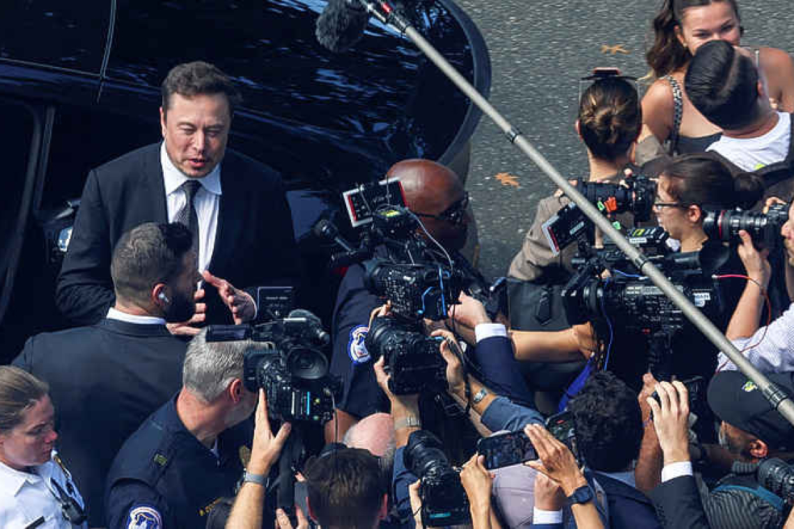 Tech titans meet US lawmakers, Musk seeks US 'referee' for AI