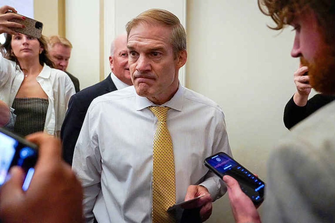 Republican Jim Jordan loses first House speaker vote, plays for time 