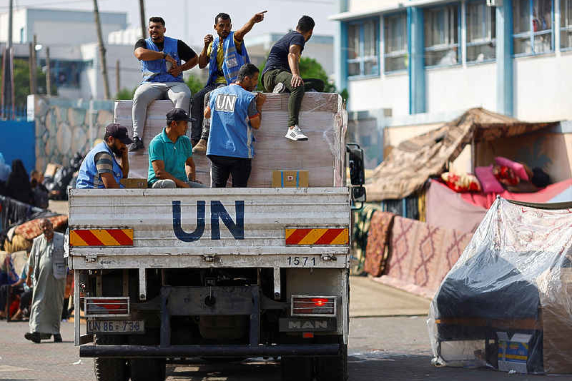 Third aid convoy enters Gaza, UN warns fuel about to run out 