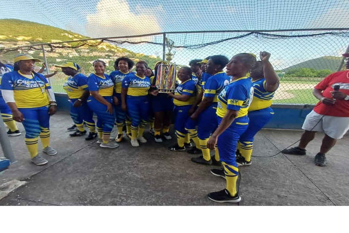 Curacao dominates Veteran “Nell” James Softball Tourney