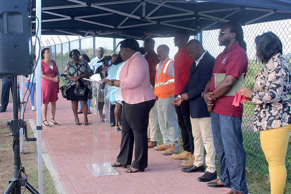 Official ceremony marks opening of  Theodore A.M. Pandt Road Phase 1