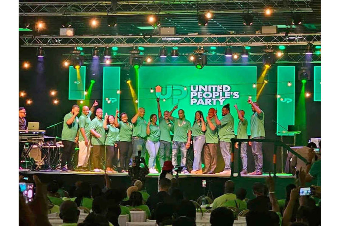 United People's Party: Fostering an  inclusive, sustainable St. Maarten