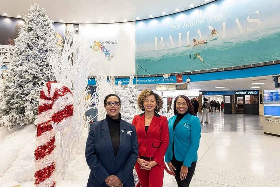    Bahamas Ministry of Tourism rolls out  branding domination at NY Penn Station