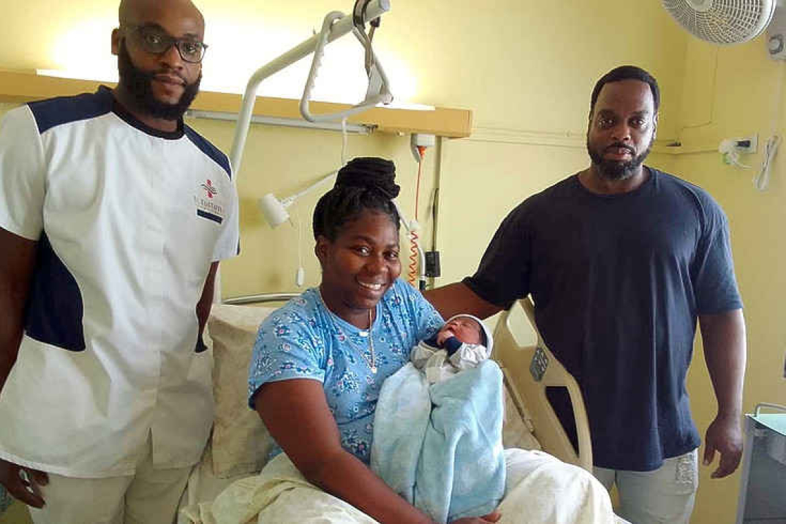 Statia welcomes  first baby of 2024