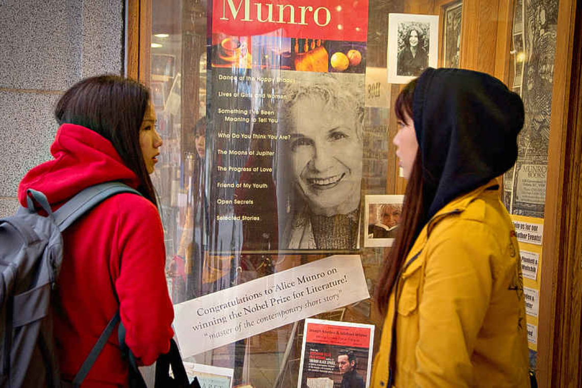 Canadian Nobel Prize-winning author Alice Munro dead at 92 