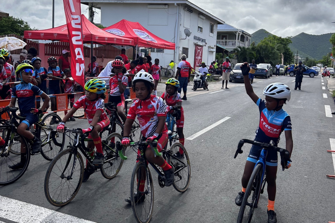 Young cyclists show their potential  at the Nissan Grand Prix on Sunday