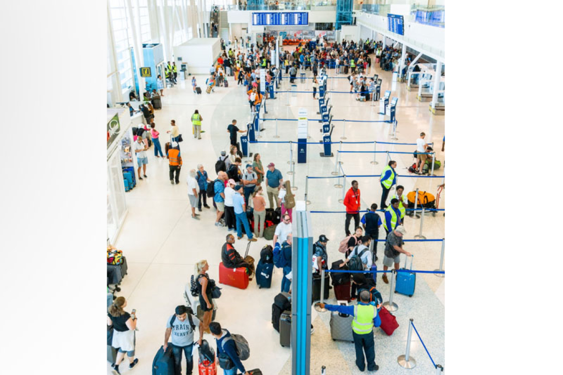 Passenger traffic at airport  nearing pre-pandemic level