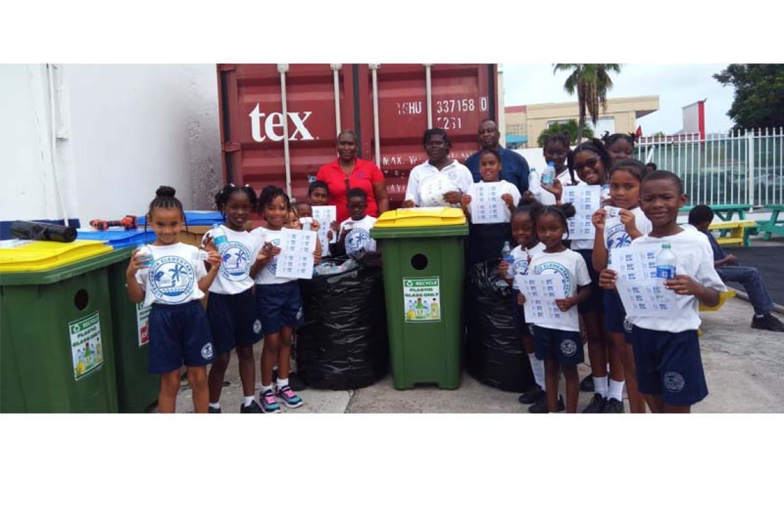 Sister Borgia pupils shine in recyclables  exchange voucher incentive programme