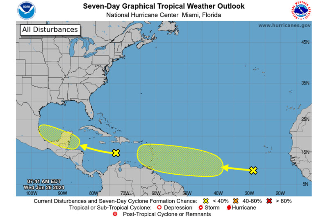 Tropical Weather Outlook for the North Atlantic...Caribbean Sea and the Gulf of Mexico