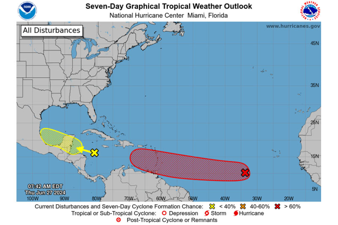 Tropical Weather Outlook For the North Atlantic...Caribbean Sea and the Gulf of Mexico