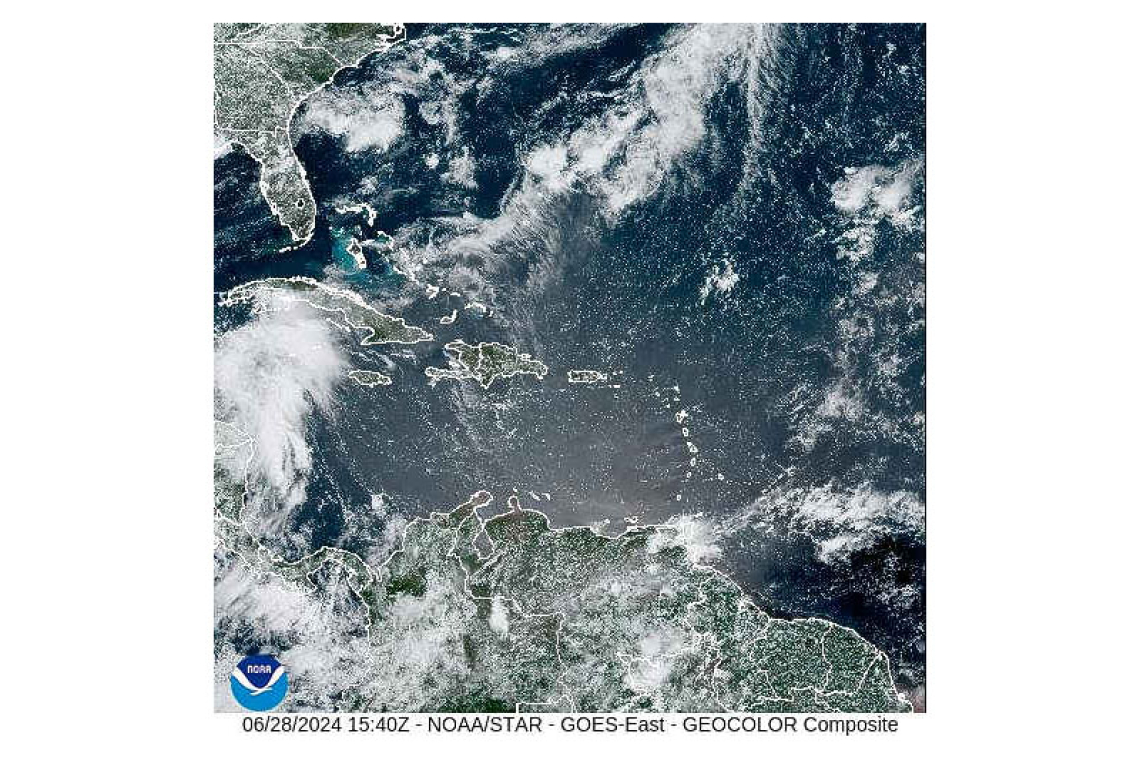 PUBLIC WEATHER FORECAST FOR ST. MAARTEN