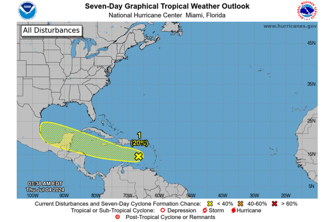 Tropical Weather Outlook for the North Atlantic...Caribbean Sea and the Gulf of Mexico