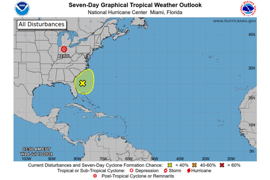 Tropical Weather Outlook for the North Atlantic...Caribbean Sea and the Gulf of Mexico