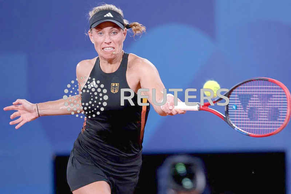 Kerber's final tournament ends in thrilling quarters loss to Zheng