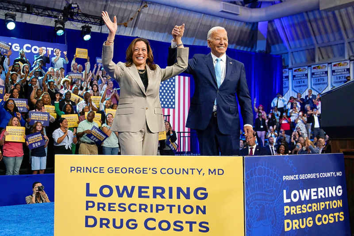 Biden, Harris hail Medicare drug price cuts 