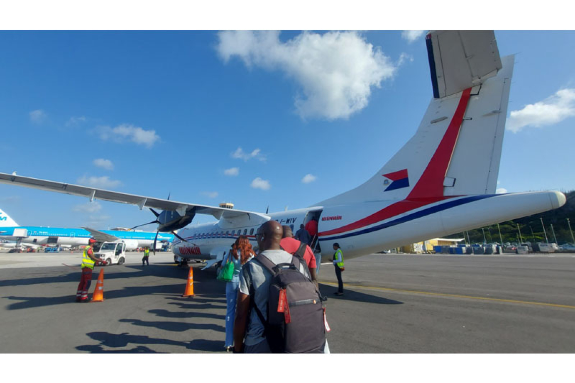 WINAIR resumes limited  flights after TS Ernesto